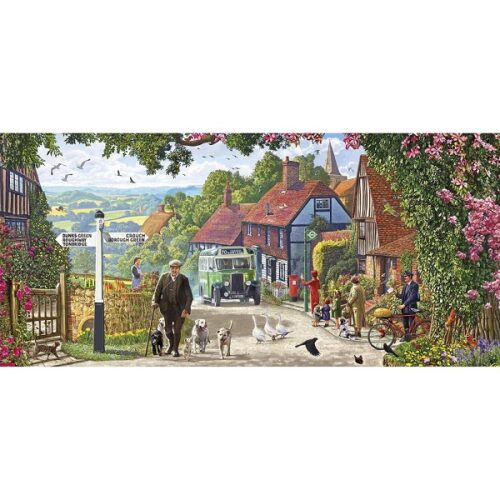 A Morning Stroll 636 Piece Puzzle