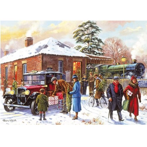 Winter About Town 4 x 500 Piece Puzzle