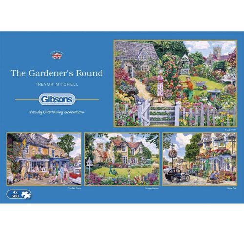 The Gardener's Round 4 x 500 Piece Puzzle - Image 5