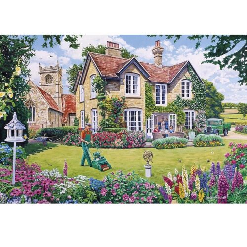 The Gardener's Round 4 x 500 Piece Puzzle - Image 2