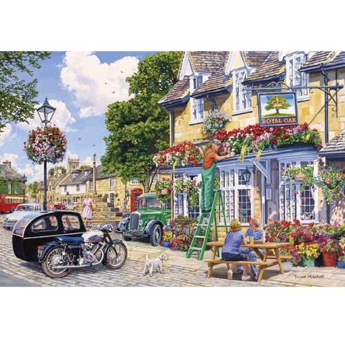 The Gardener's Round 4 x 500 Piece Puzzle - Image 4