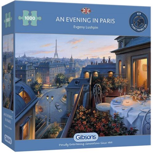 An Evening In Paris 1000pc Puzzle - Image 2