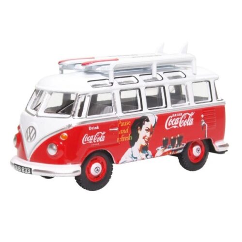 Oxford VW T1 Bus And Surfboards Coca Cola