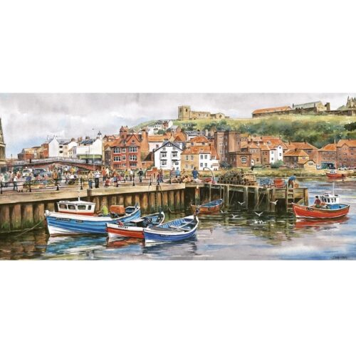 Whitby Harbour - 636 Piece Jigsaw Puzzle