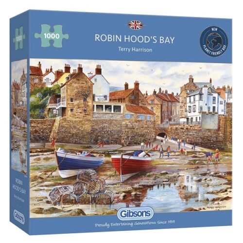 Robin Hood's Bay - 1000 Piece Jigsaw Puzzle - Image 2