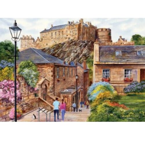 Edinburgh - The Vennel - 1000 Piece Jigsaw Puzzle