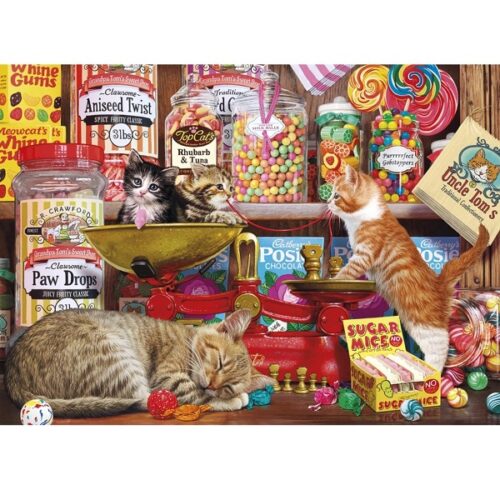 Paw Drops & Sugar Mice - 1000 Piece Jigsaw Puzzle