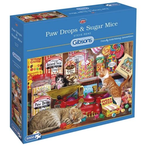 Paw Drops & Sugar Mice - 1000 Piece Jigsaw Puzzle - Image 2