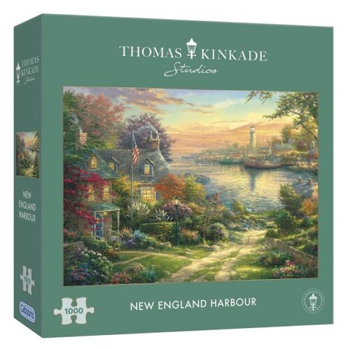 New England Harbour - 1000 Piece Jigsaw Puzzle - Image 2