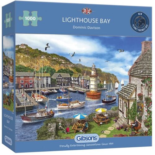 Lighthouse Bay - 1000 Piece Jigsaw Puzzle - Image 2