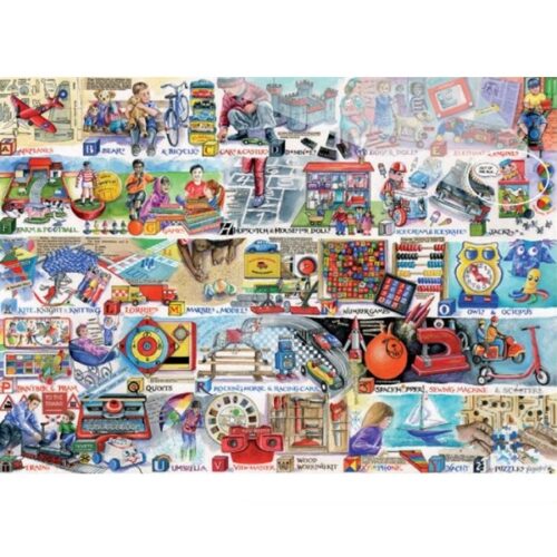 Space Hoppers & Scooters - 1000 Piece Jigsaw Puzzle