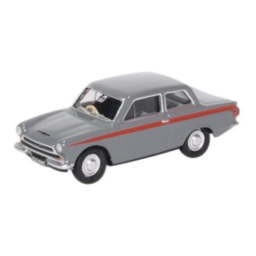 Oxford Ford Cortina MkI Lombard Grey/Red