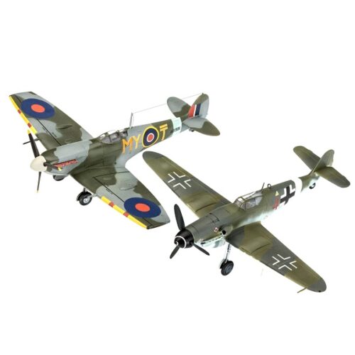 Revell Combat Set Messerschmitt Bf109G-10 & Spitfire Mk.Vk - Image 2