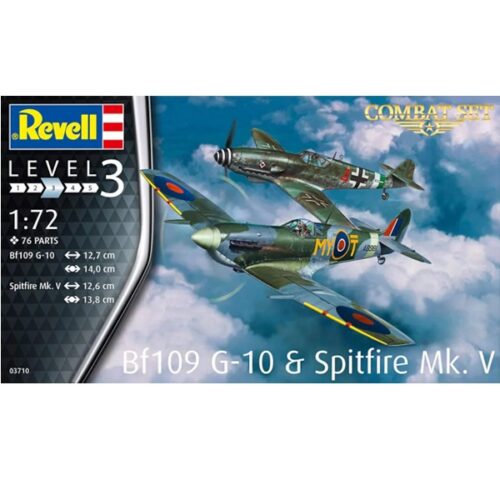 Revell Combat Set Messerschmitt Bf109G-10 & Spitfire Mk.Vk