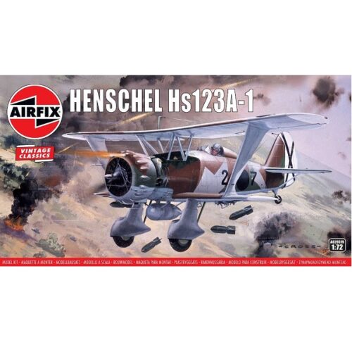 Airfix Henschel Hs-123A-1 'Vintage Classics'