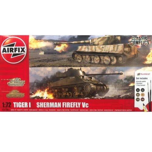 Airfix Tiger 1 vs Sherman Firefly - Classic Conflict