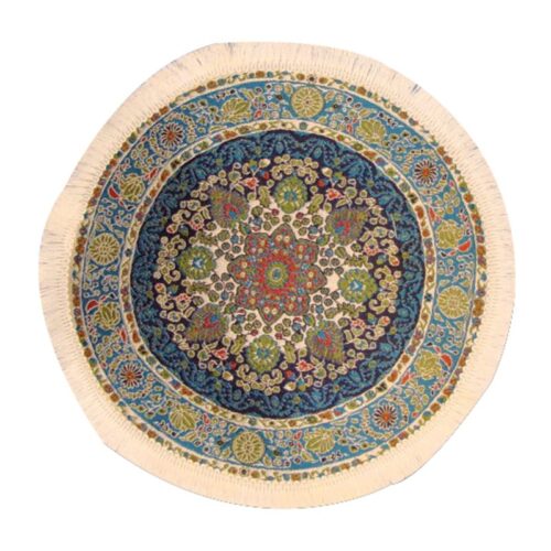 Dolls House Circle Carpet - Blue