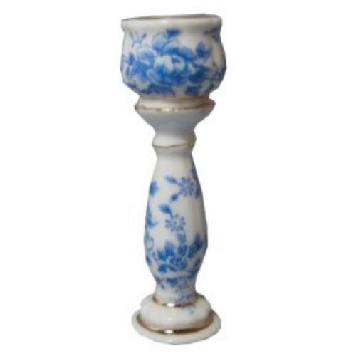 Dolls House Blue Jardiniere