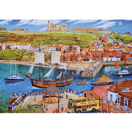 Endeavour Whitby - 500 Piece Jigsaw Puzzle