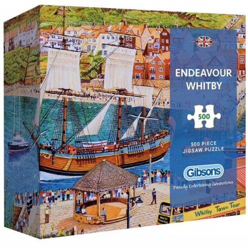 Endeavour Whitby - 500 Piece Jigsaw Puzzle - Image 2