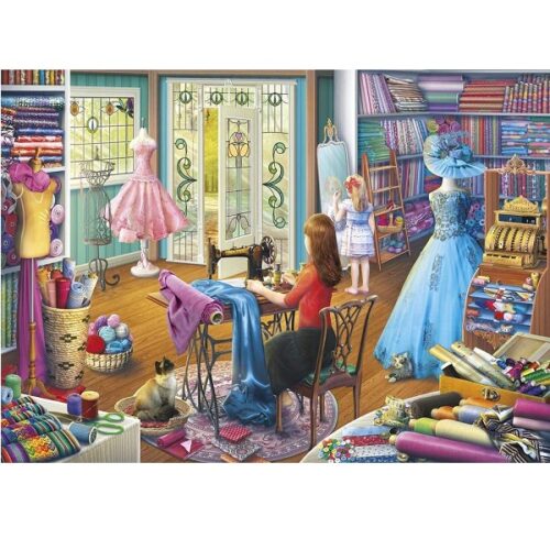 The Dressmaker's Daughter - 500 XL Piece Jigsaw Puzzle