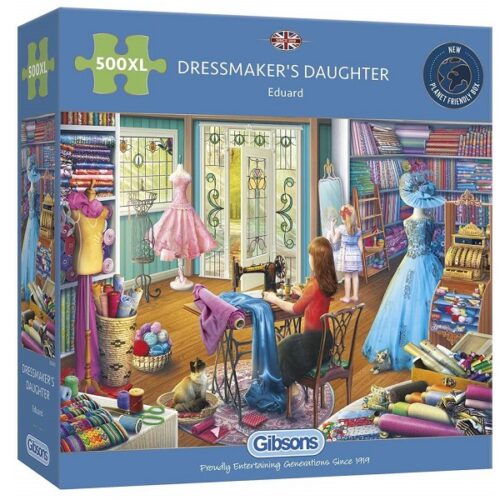 The Dressmaker's Daughter - 500 XL Piece Jigsaw Puzzle - Image 2