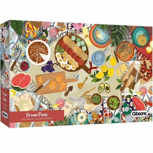 Dream Picnic - 636 Piece Jigsaw Puzzle - Image 2