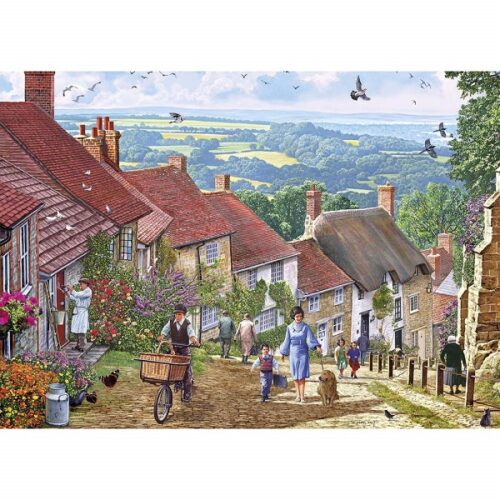 Gold Hill  - 1000 Piece Jigsaw Puzzle