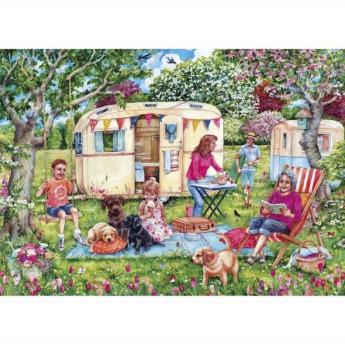 Caravan Escape - 1000 Piece Jigsaw Puzzle