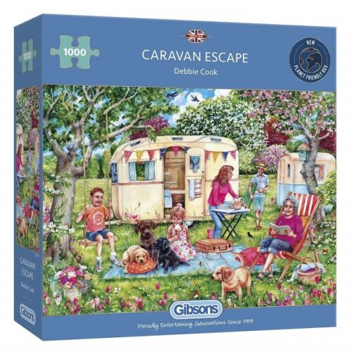 Caravan Escape - 1000 Piece Jigsaw Puzzle - Image 2