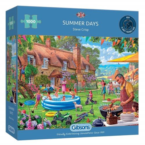 Summer Days - 1000 Piece Jigsaw Puzzle - Image 2