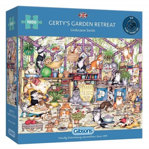 Gerty's Garden Retreat  - 1000 Piece Jigsaw Puzzle - Image 2