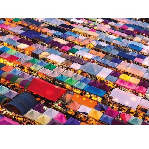 Thai Market - 1000 Piece Jigsaw Puzzle