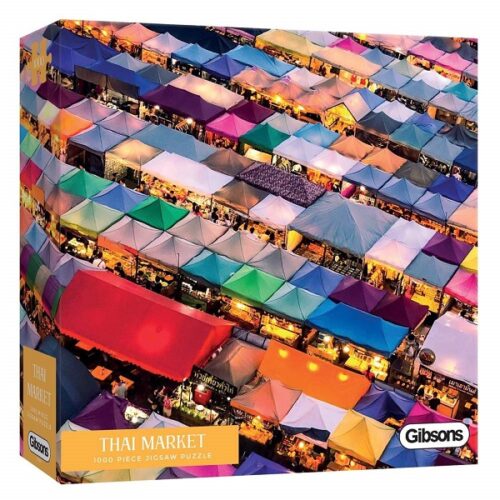 Thai Market - 1000 Piece Jigsaw Puzzle - Image 2