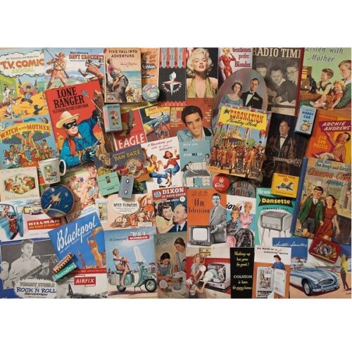 Spirit of the 50's - 1000 Piece Jigsaw Puzzle