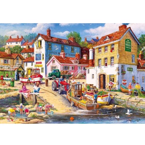 The Four Bells - 2000 Piece Jigsaw Puzzle