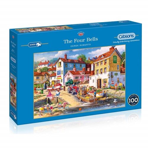 The Four Bells - 2000 Piece Jigsaw Puzzle - Image 2