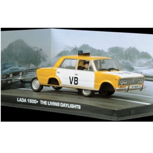 Altaya Lada 1500 Police Car- James Bond-The Living Daylights