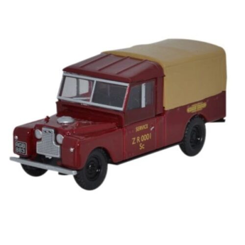 Oxford Land Rover Series 1 109 Canvas British Railways