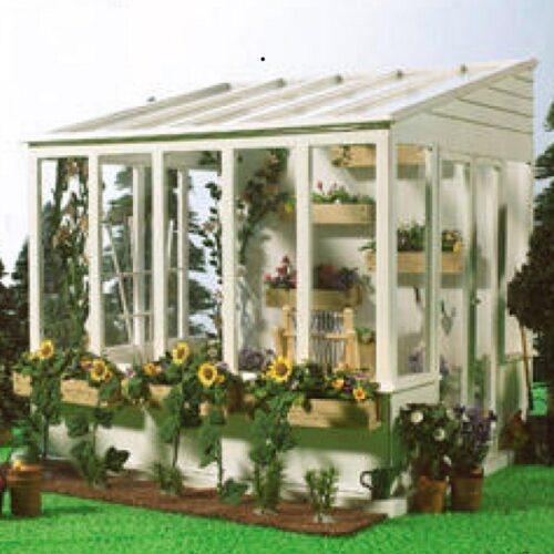 Greenhouse Conservatory, Fully Painted