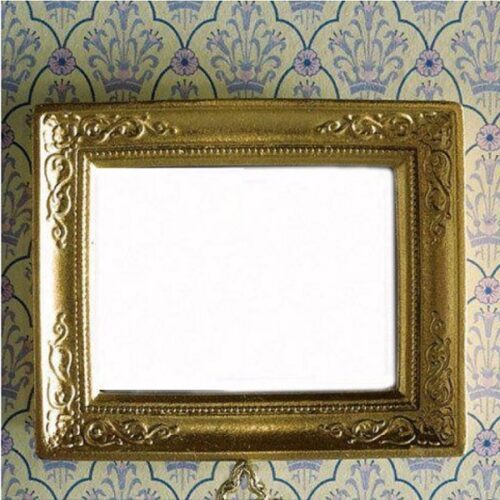 Dolls House Gold Mirror