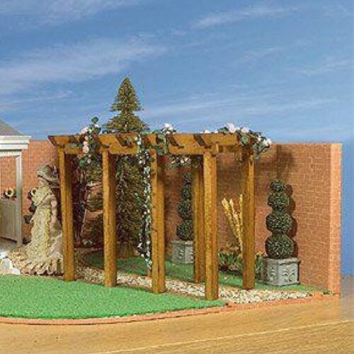 Dolls House Garden and Pergola