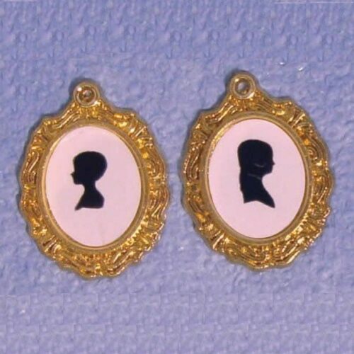 Dolls House Set of 2 Silhouettes