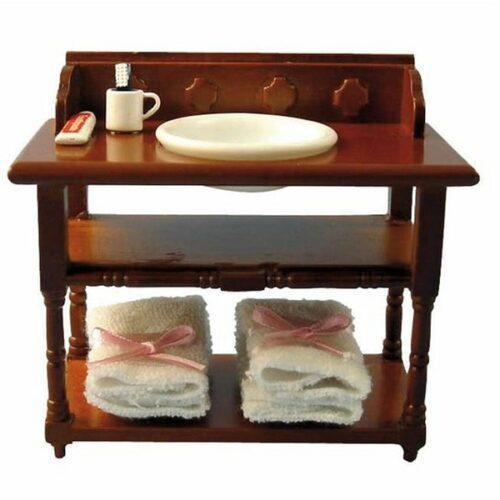 Dolls House Washstand and Accessories