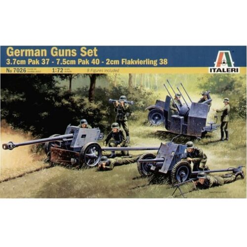 Italeri German Gun Set