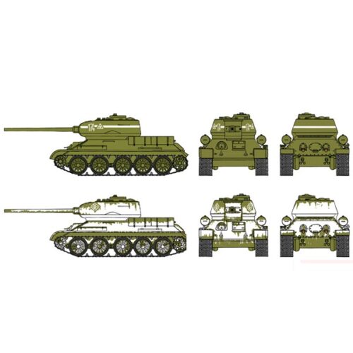 Italeri Soviet T34/85 - Fast Assembly - Image 2