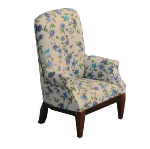 Dolls House Floral Fireside Chair