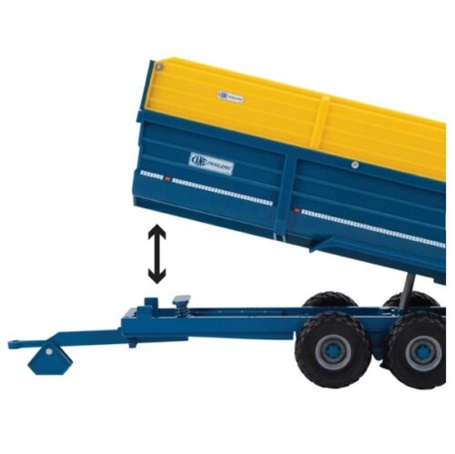 Britains Kane Tri Axle Halfpipe Silage Trailer - Image 5