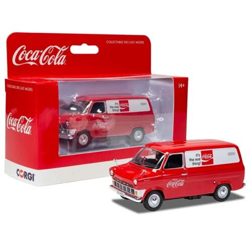 Corgi Coca-Cola 1970's Ford Transit Mk1 - Image 3