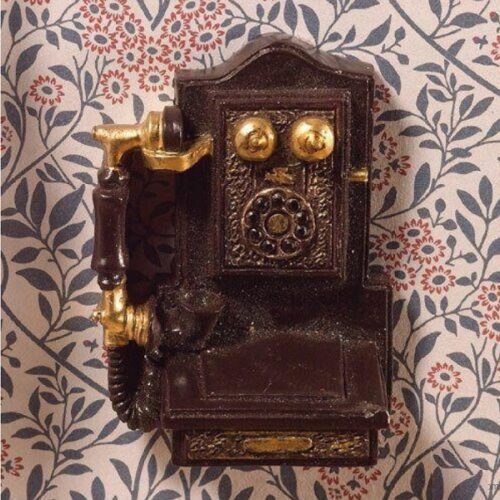 Dolls House Classic Wall Hung Telephone